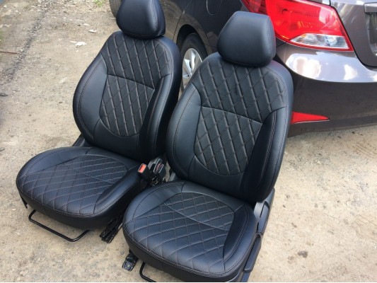 Каркасные авточехлы на Hyundai Solaris Каркасные авточехлы на Hyundai Solaris